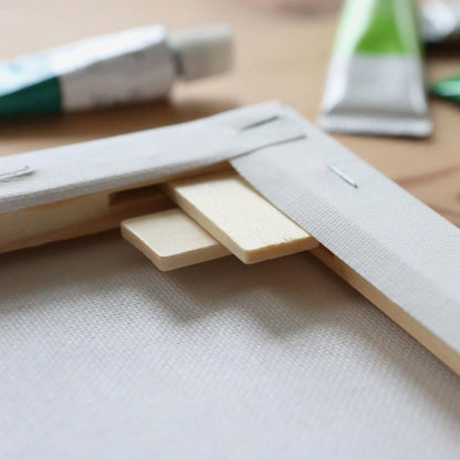 Stretched Canvas with Wooden Wedges - Pack of 5