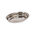 Deep Oval Stainless Steel Serving Platter - 17.5 x 12.5cm