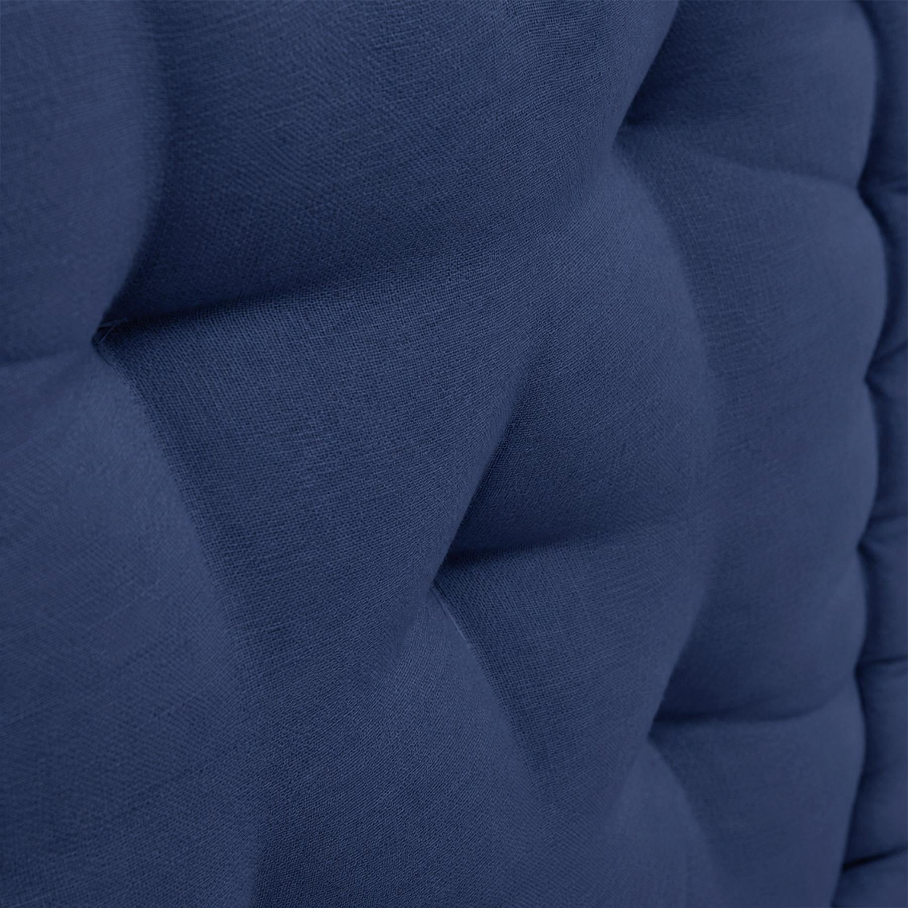 Deluxe Square Seat Pad - 40 x 40cm - Navy