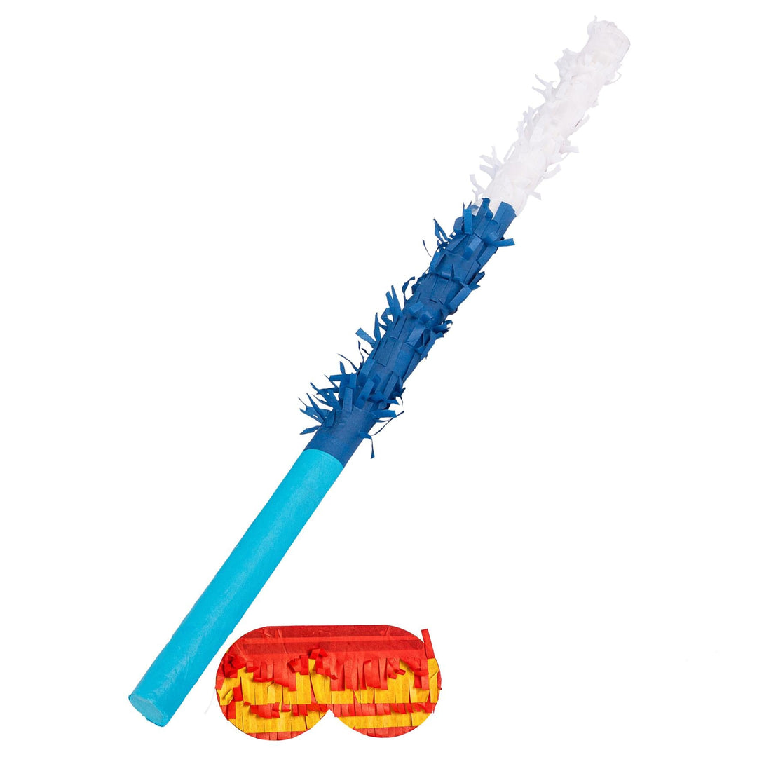 Blue 2-Piece Pinata Buster Stick &amp; Blindfold Set