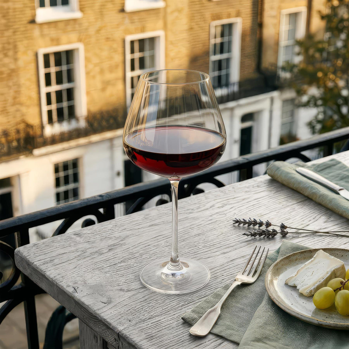 650ml Dulwich Crystal Red Wine Glasses - Pack of 6
