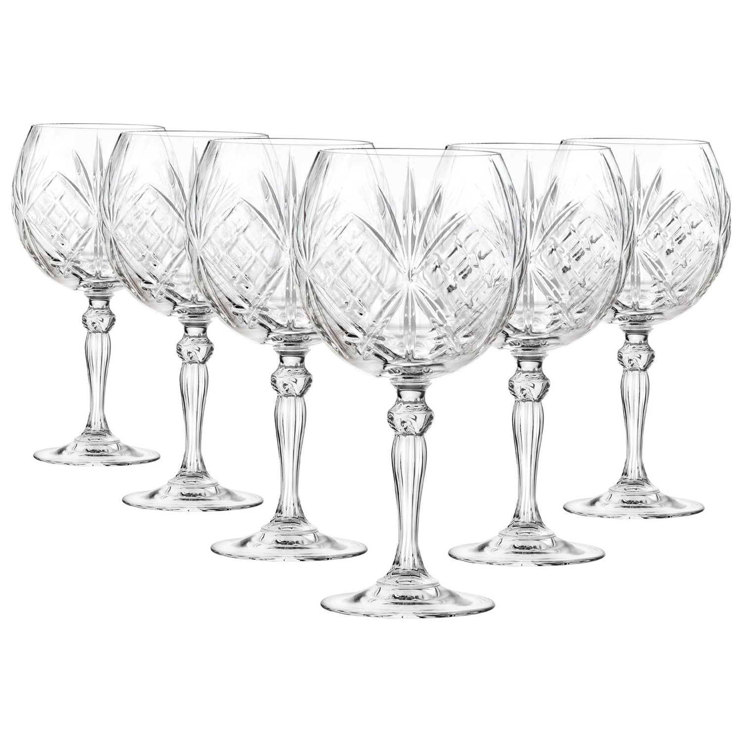 650ml Melodia Gin Glasses - Pack of 12 - By RCR Crystal