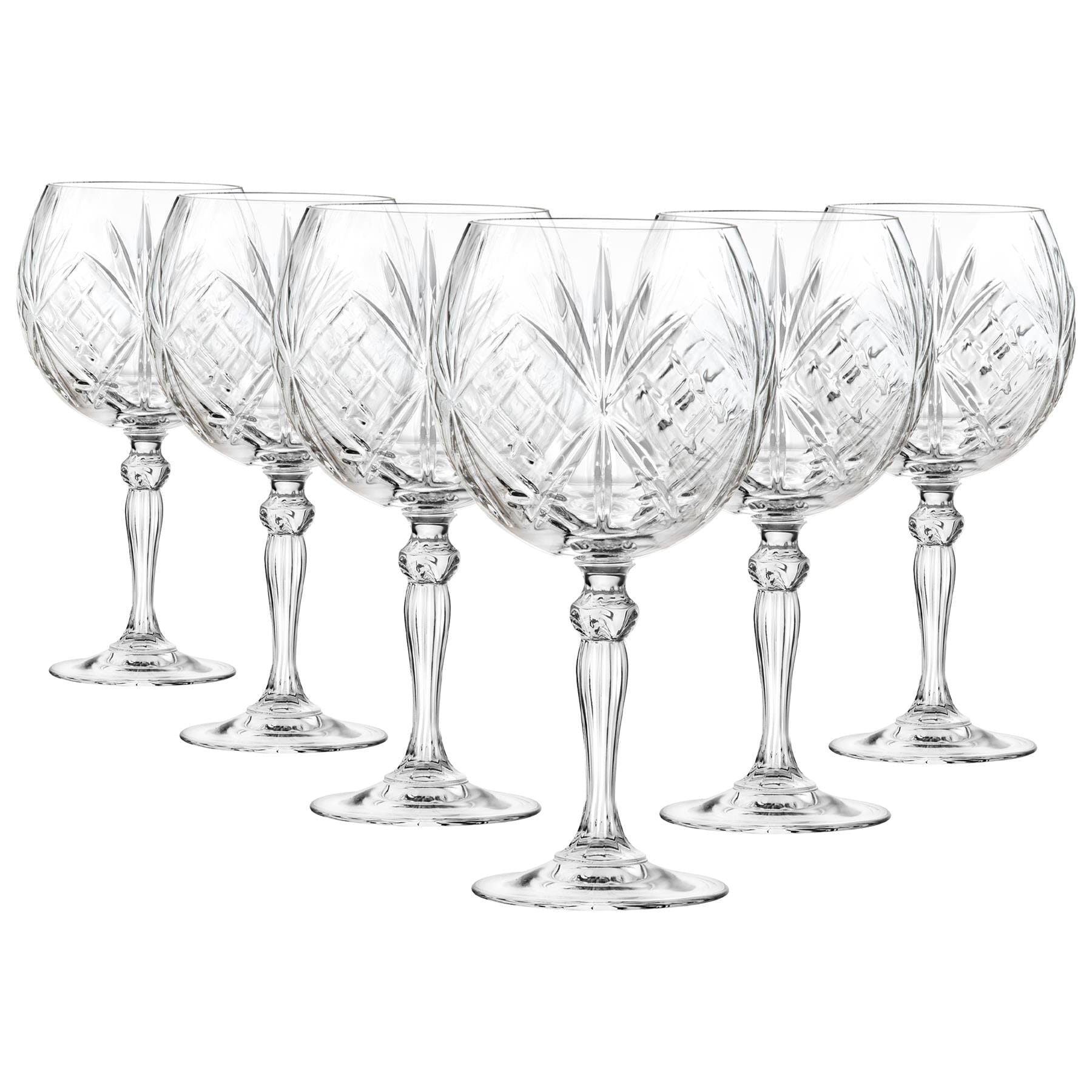 650ml Melodia Gin Glasses - Pack of 12 - By RCR Crystal