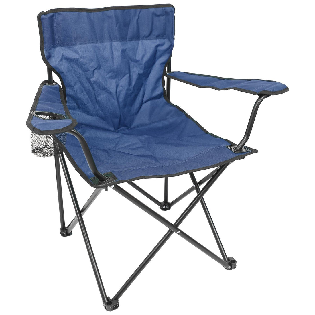Folding Navy Canvas Camping Chair