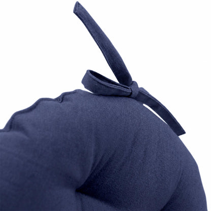 Round Seat Pad - 40 x 40cm - Navy