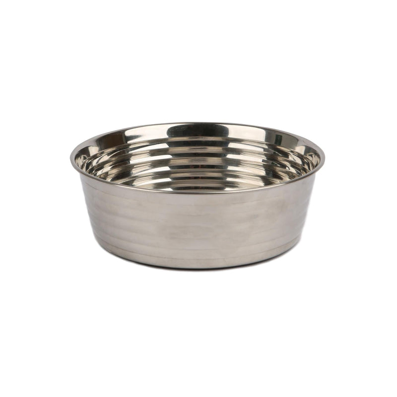 800ml Stainless Steel Dog Bowl - Silver - By Pets Collection