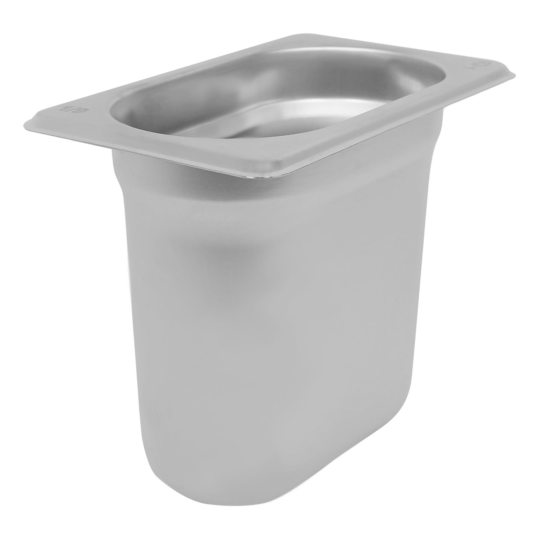 Stainless Steel Gastronorm Container - 1/9 150mm - 1L