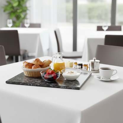 Marble Serving Board - 32.5 x 26cm - Black