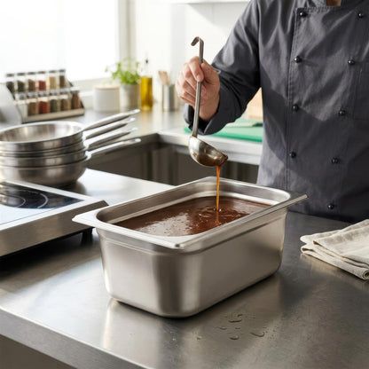 Stainless Steel Gastronorm Container Lid - 1/3