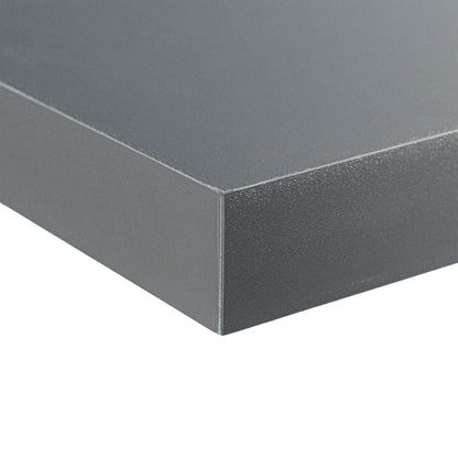 60cm Grey Modern Floating Shelves - Pack of Two