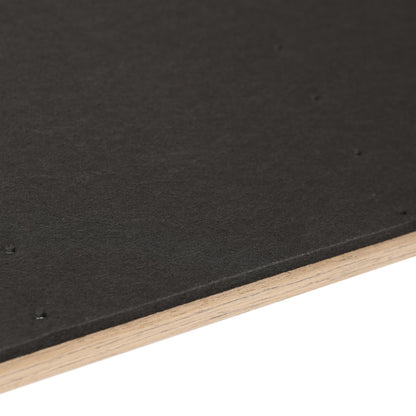 Wooden Acoustic Wall Panels - 120 x 60cm - Walnut/Black - Pack of 2