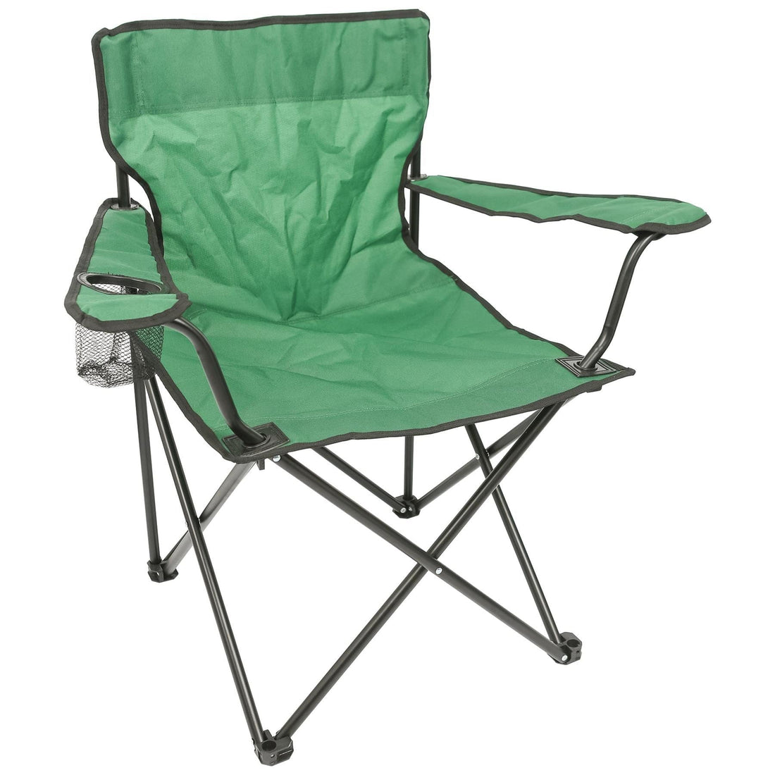 Folding Green Canvas Camping Chair