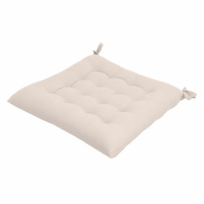 Square Seat Pad - 40 x 40cm - Natural