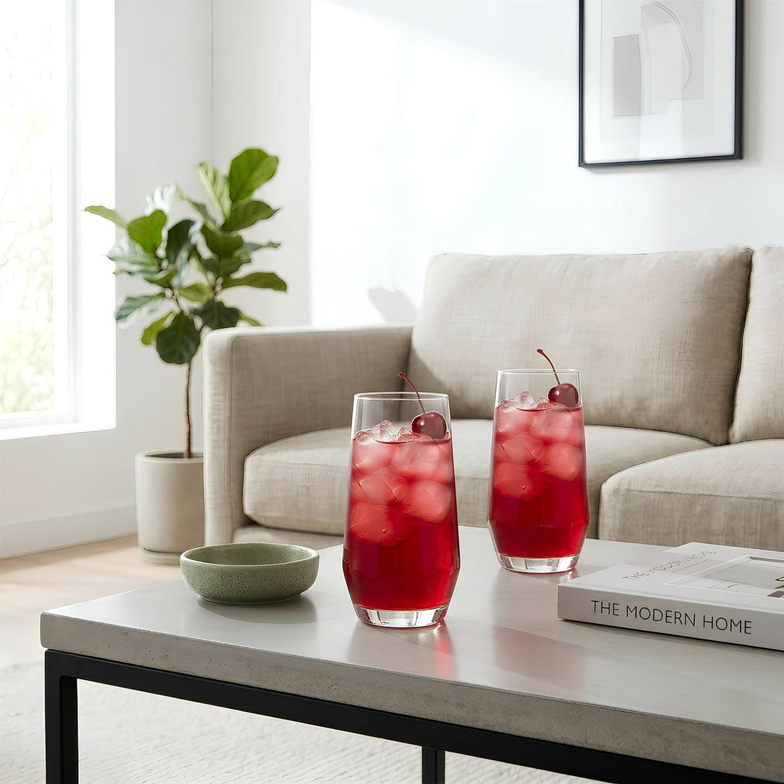 375ml Soho Crystal Highball Glasses - Pack of 6