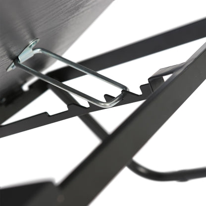 Folding Lap Desk with Cupholder - Black