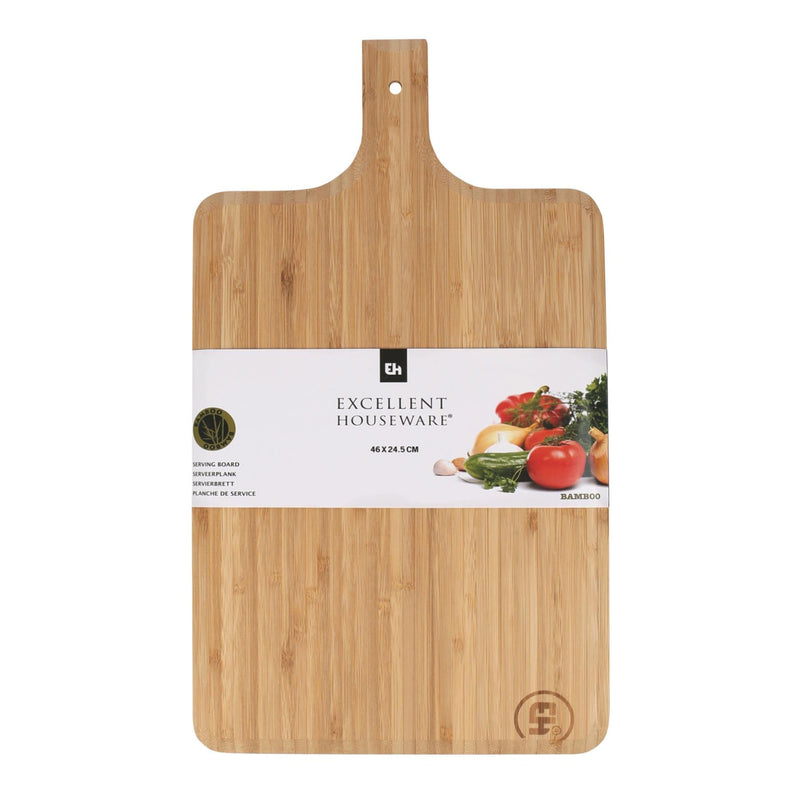 Bamboo Serving Board - 46cm x 24.5cm - By Excellent Houseware