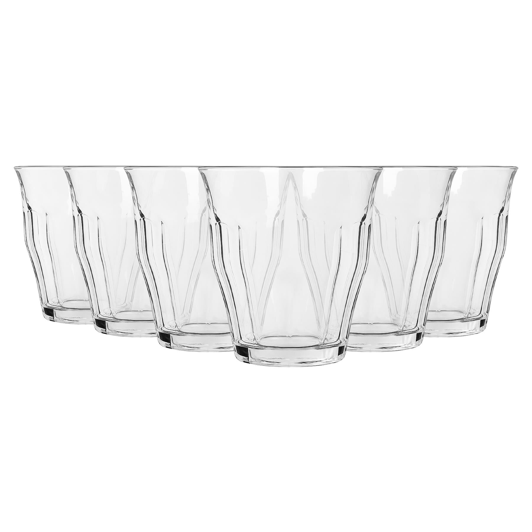 210ml Fluted Water Glasses - Pack of 6