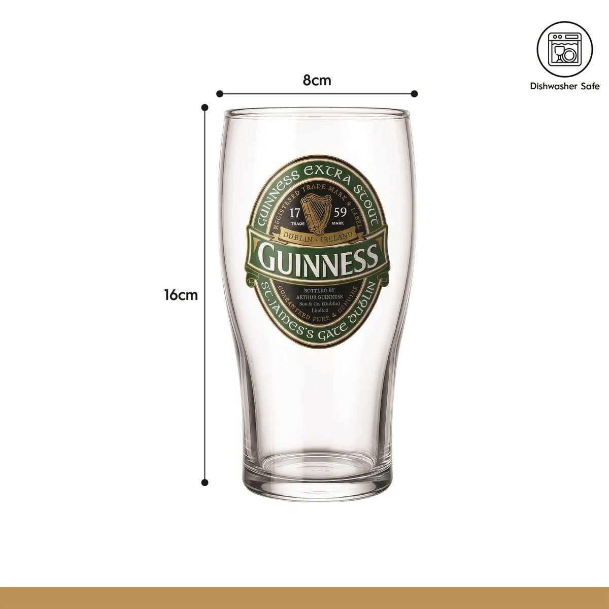 Guinness Ireland Pint Glass