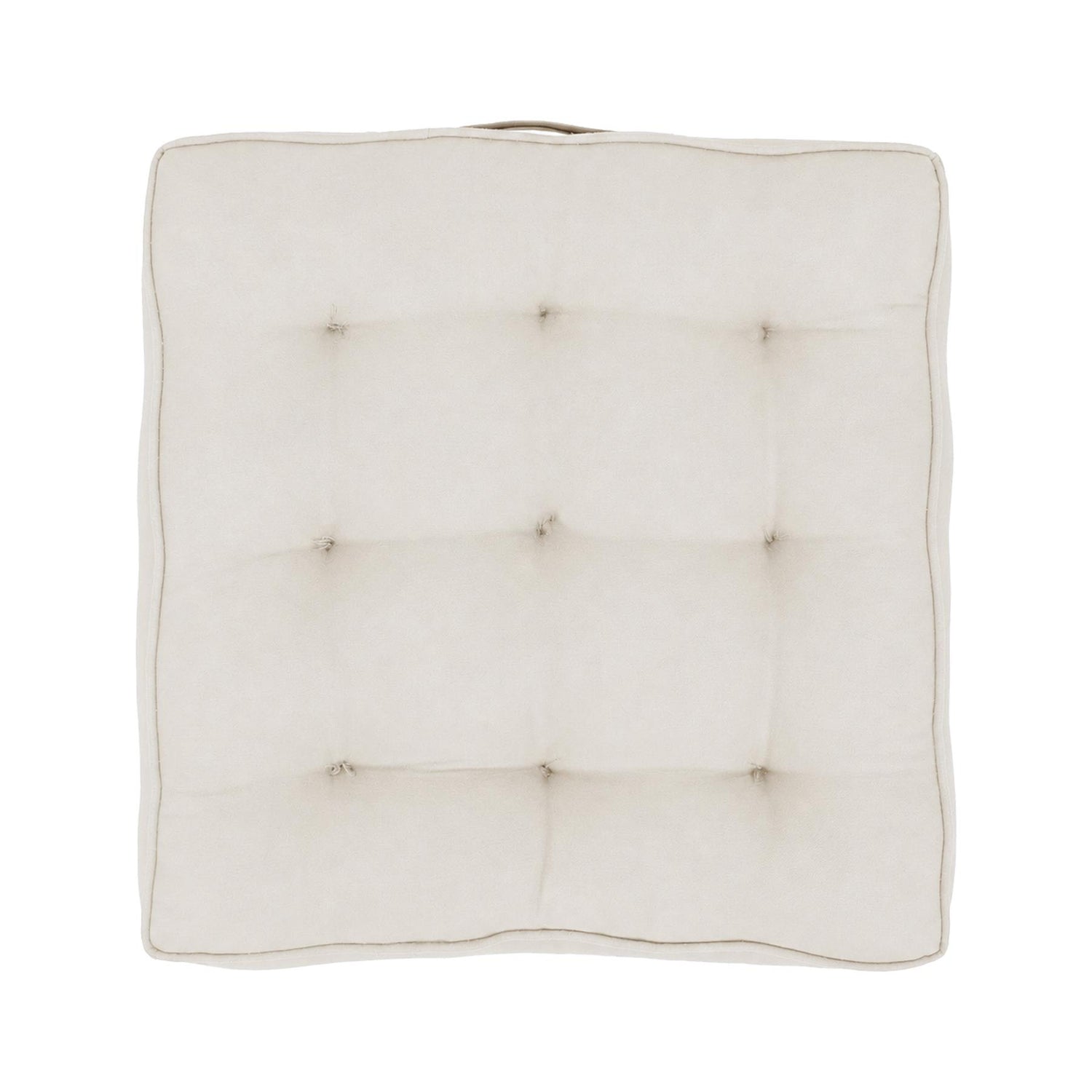 Square Armchair Booster Cushion - 50 x 50cm - Cream