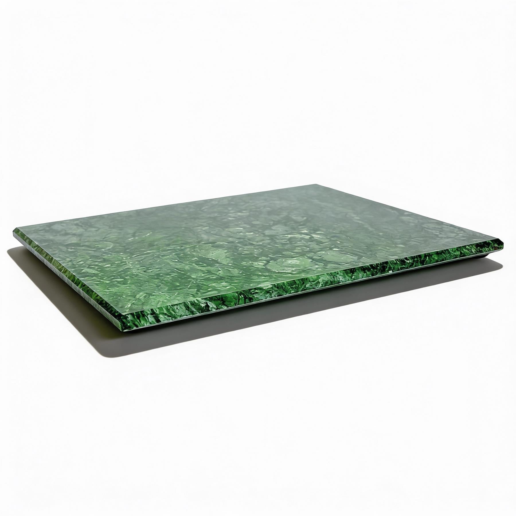 Marble Serving Board - 32.5 x 26cm - Green