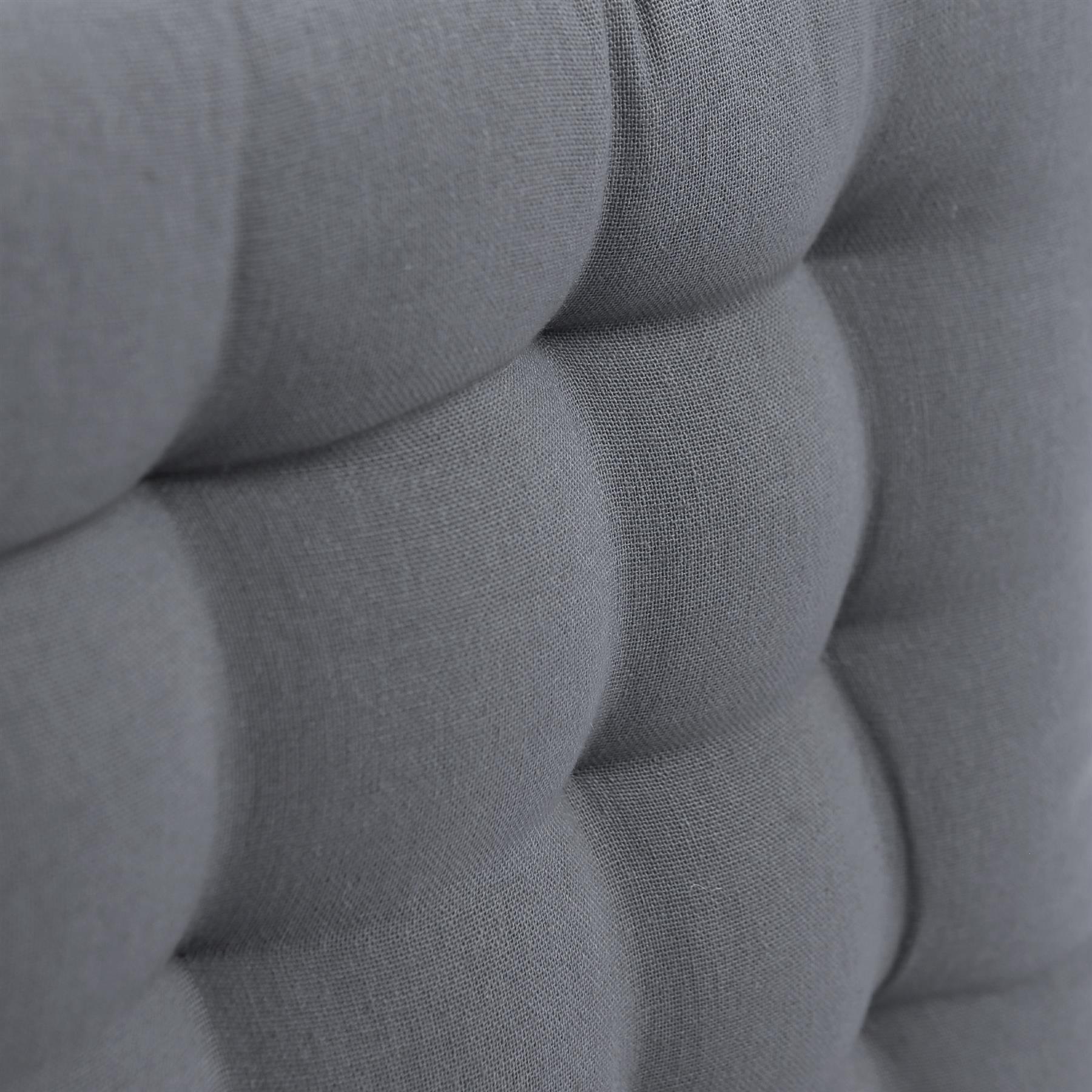 Square Seat Pad - 40 x 40cm - Grey