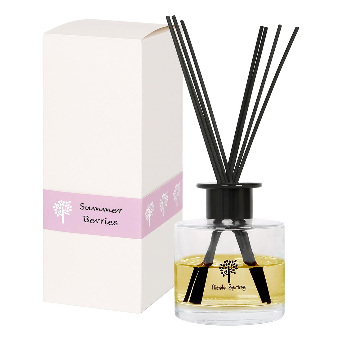 Glass Reed Diffuser - 200ml - Summer Berries