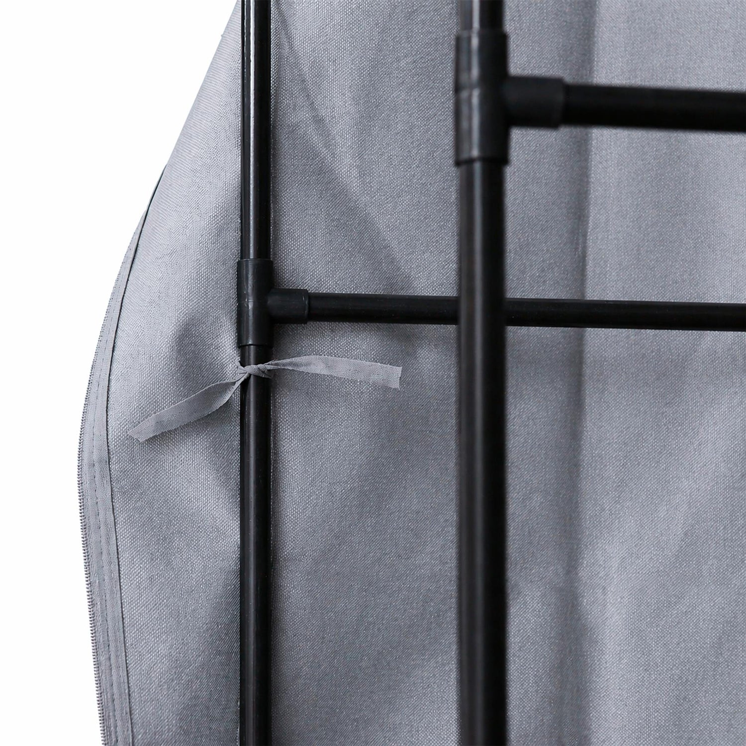 Portable Fabric Wardrobe - 170 x 45 x 167cm - Grey