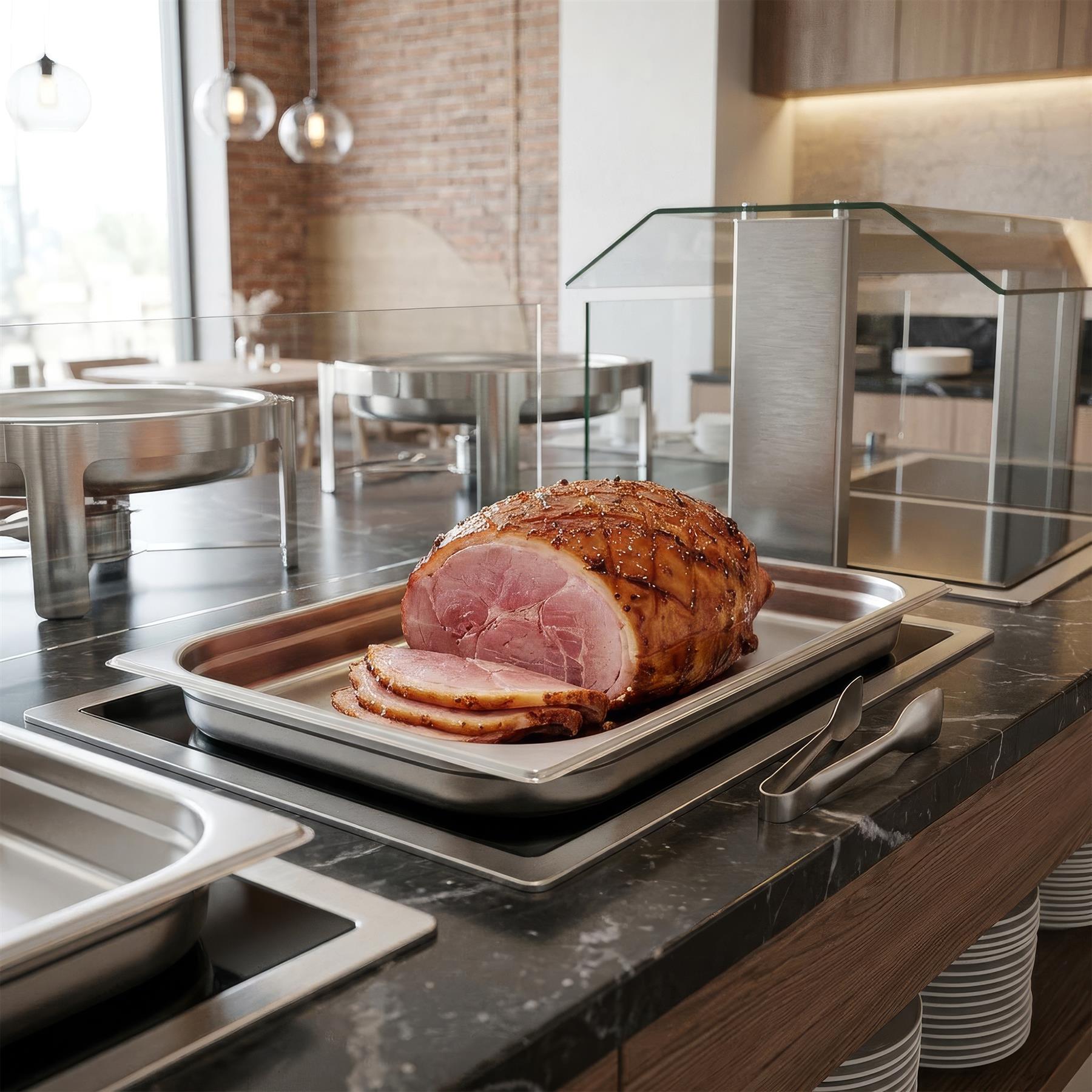 Stainless Steel Gastronorm Container - 1/1 40mm - 4.5L