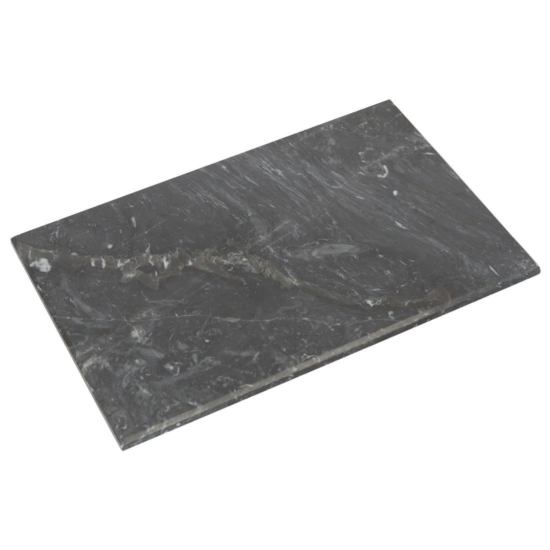 Black 40cm x 30cm Rectangular Marble Chopping Board