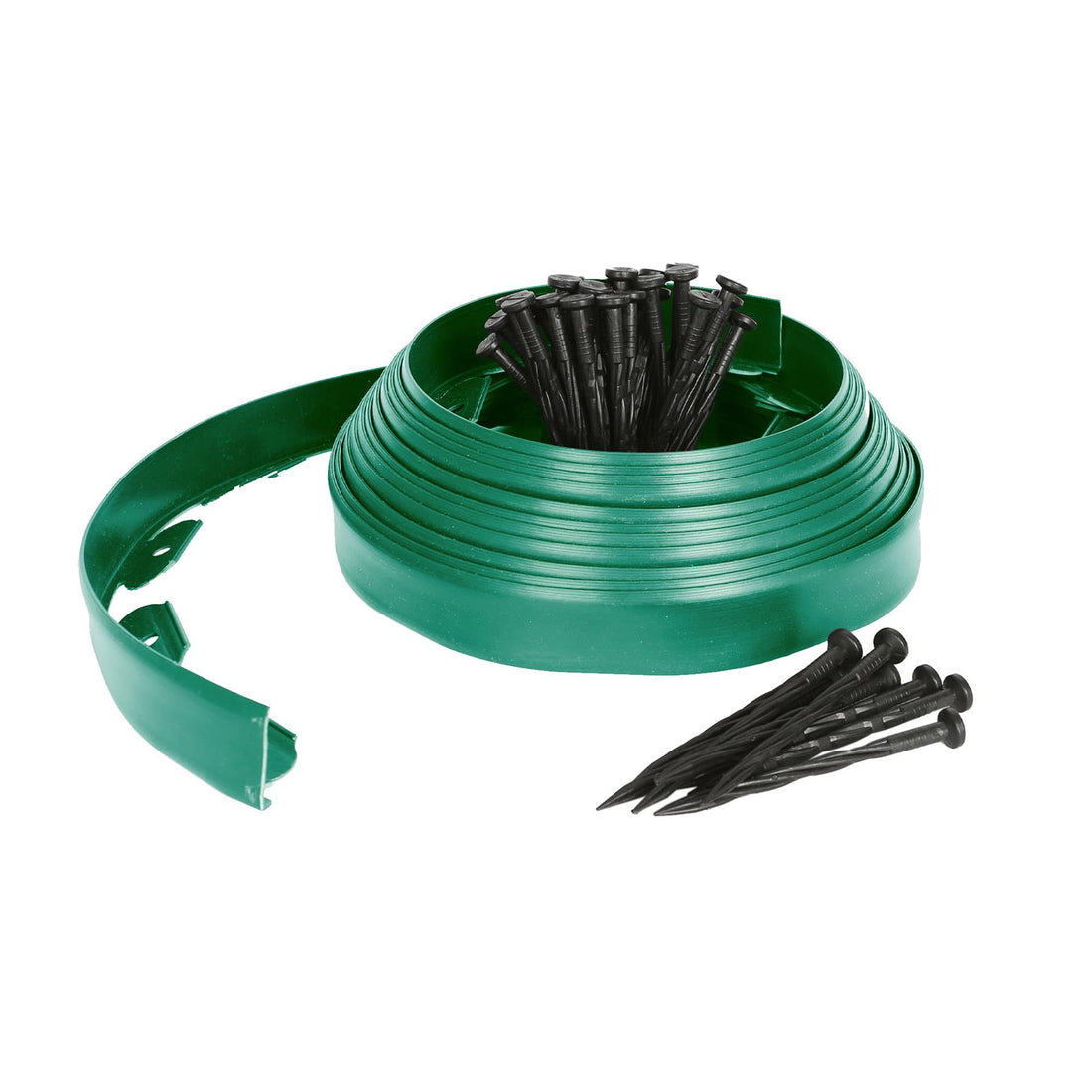Green Flexible Plastic Lawn &amp; Path Edging