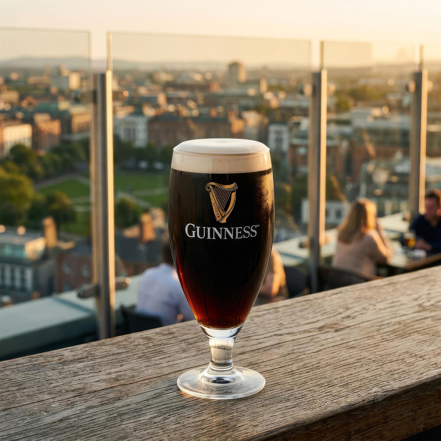 Guinness Stemmed Pint Glass