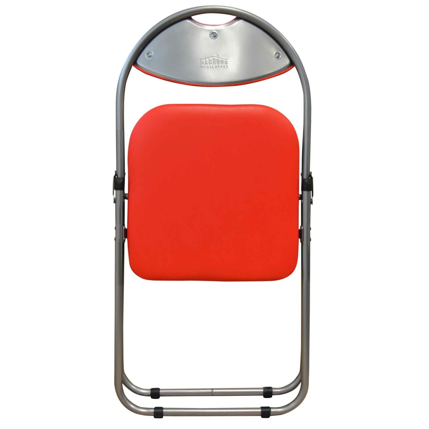 Red Curved Padded Folding Chair - Pack of Six