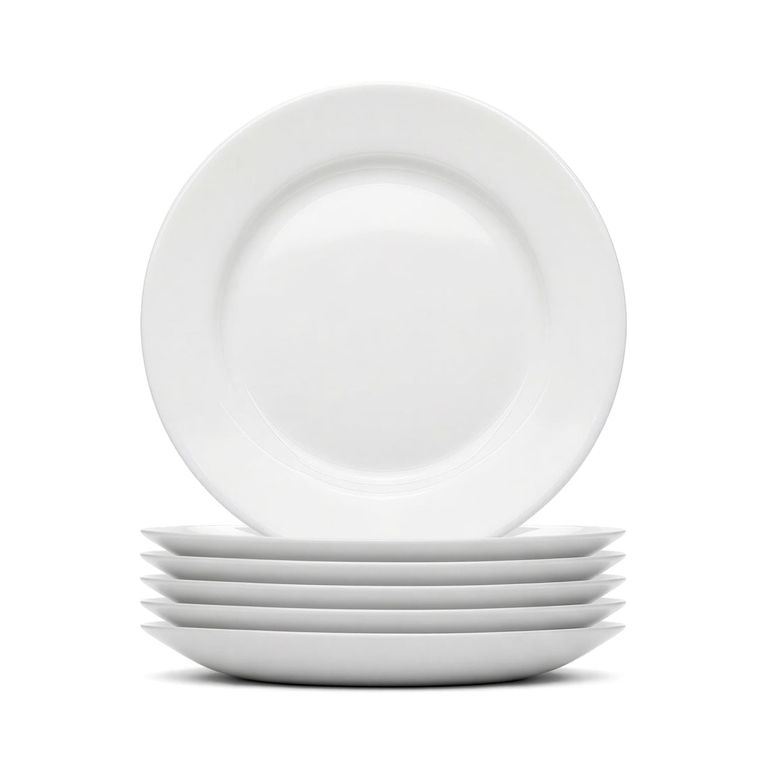 Round Opalware Side Plates - 15cm - White - Pack of 6