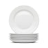 Round Opalware Side Plates - 15cm - White - Pack of 6