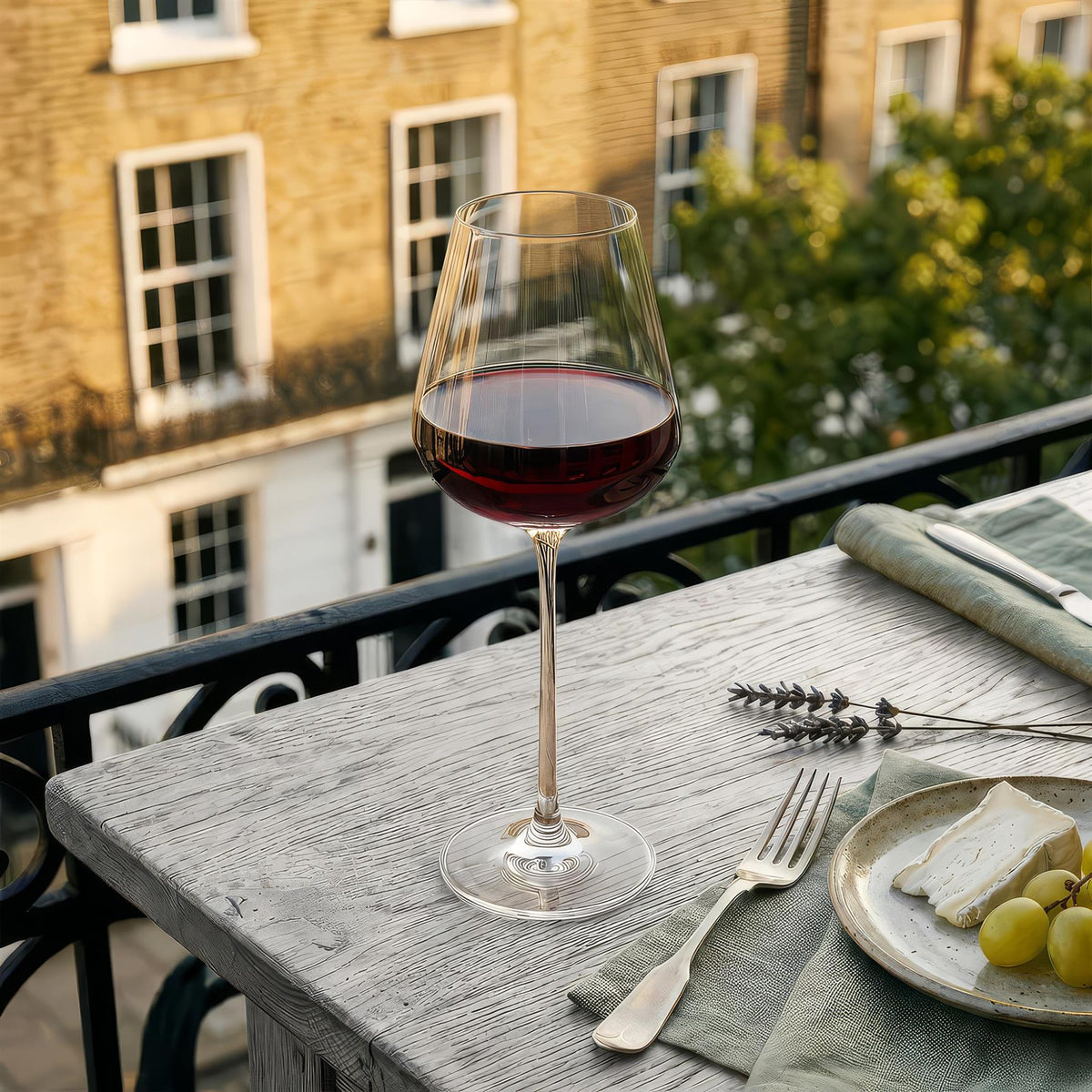 600ml Dulwich Crystal Red Wine Glasses - Pack of 6