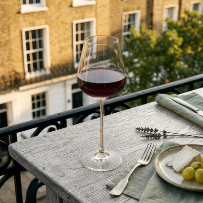 600ml Dulwich Crystal Red Wine Glasses - Pack of 6