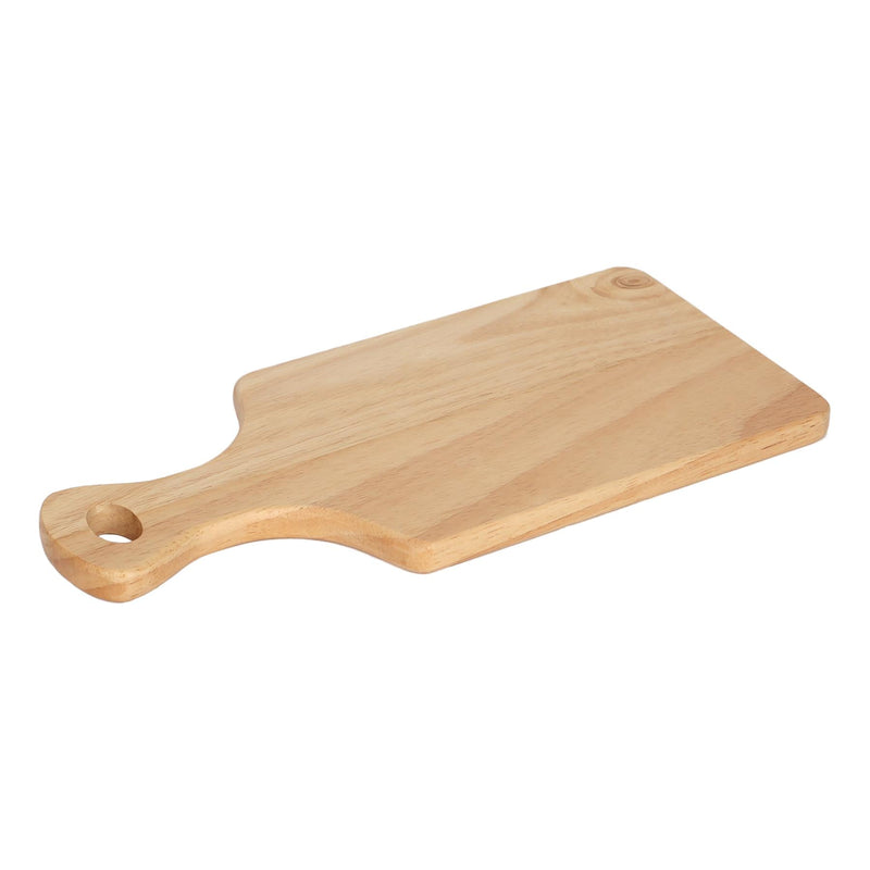 34cm x 16cm Wooden Chopping Board with Handle - By Argon Tableware