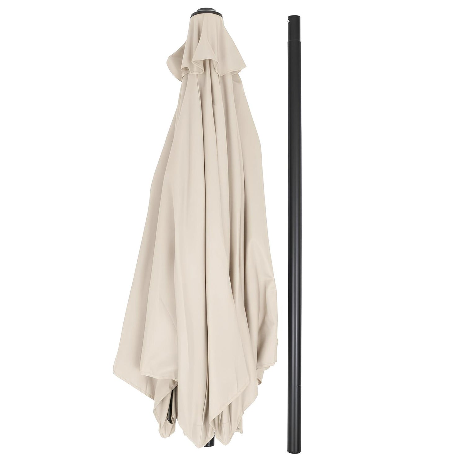 2.3M Tilting Garden Parasol - Natural