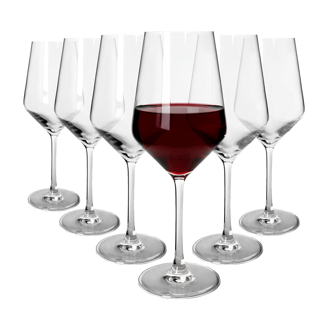 520ml Soho Crystal Red Wine Glasses - Pack of 6