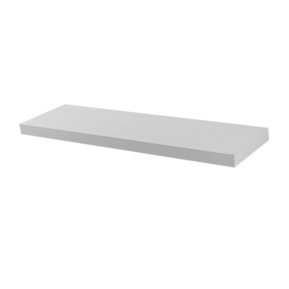 80cm White Modern Floating Shelf