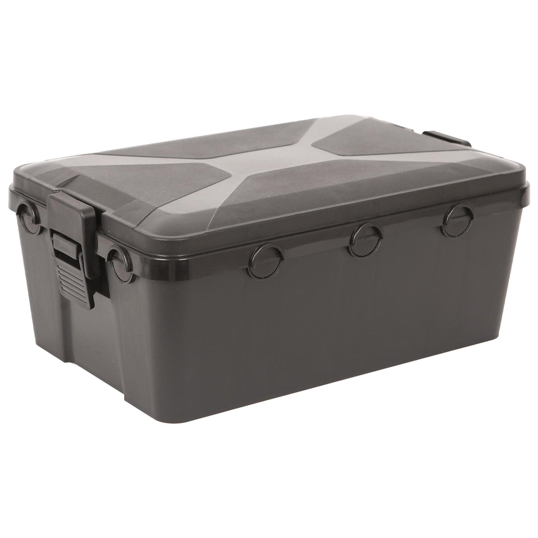 Weatherproof Outdoor Electrical Box - Large - Black