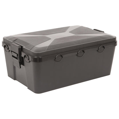 Weatherproof Outdoor Electrical Box - Large - Black