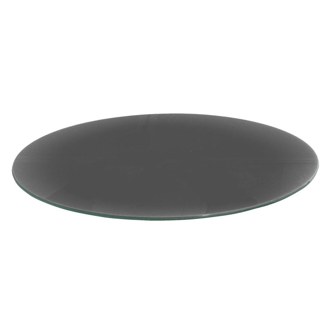 Grey 30cm Round Glass Chopping Board