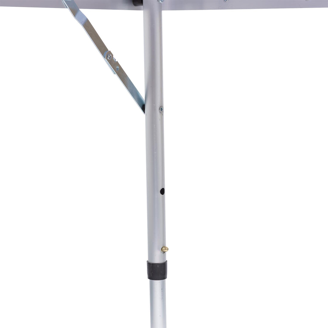 Height Adjustable Aluminium Folding Black Picnic Table