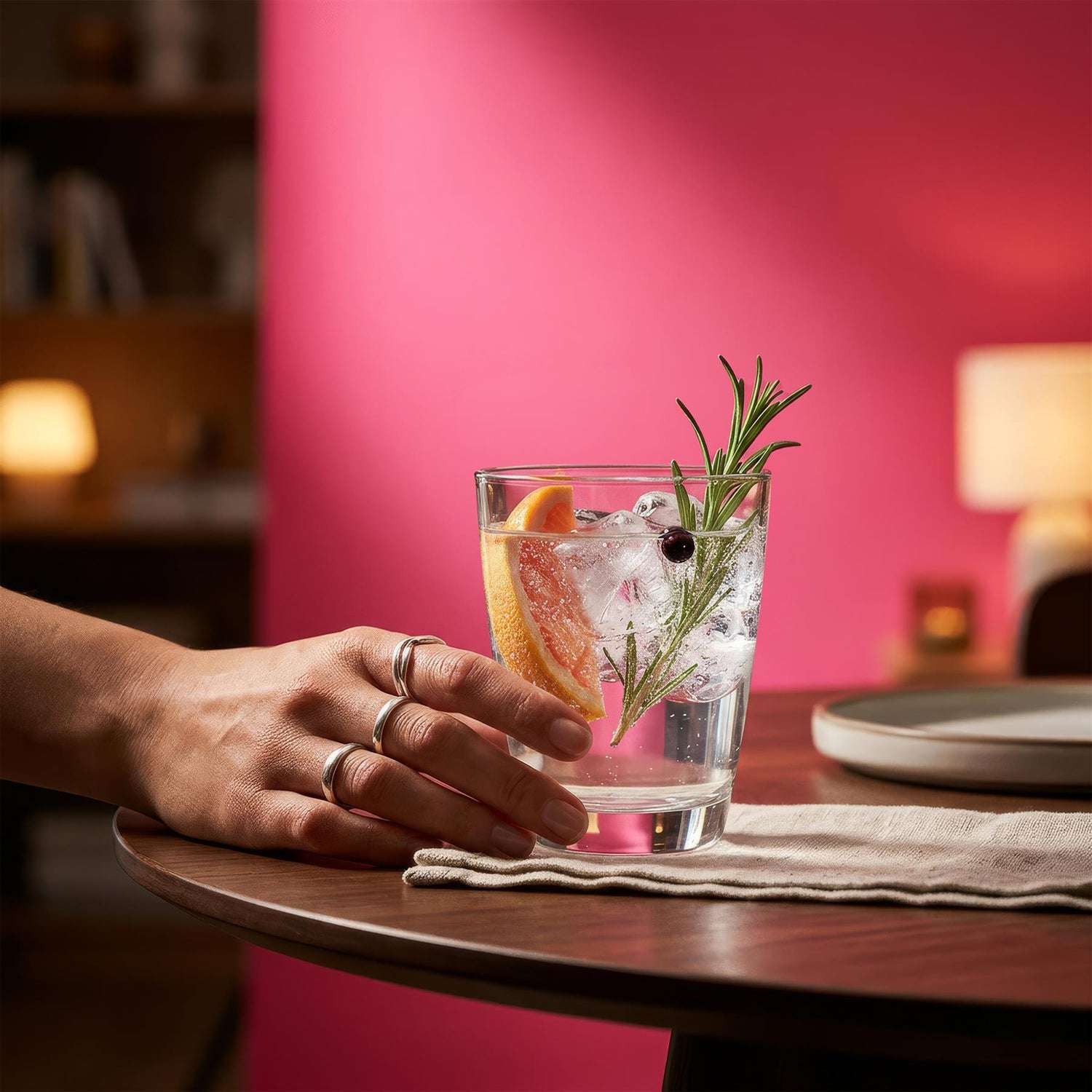 380ml Conical Glass Tumblers - Pack of Six