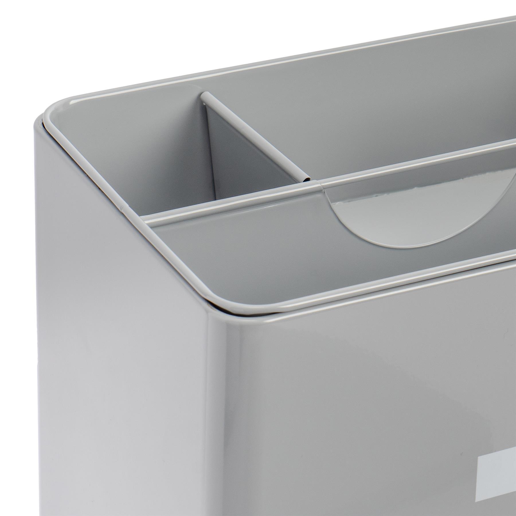 Large Grey Vintage First Aid Tin