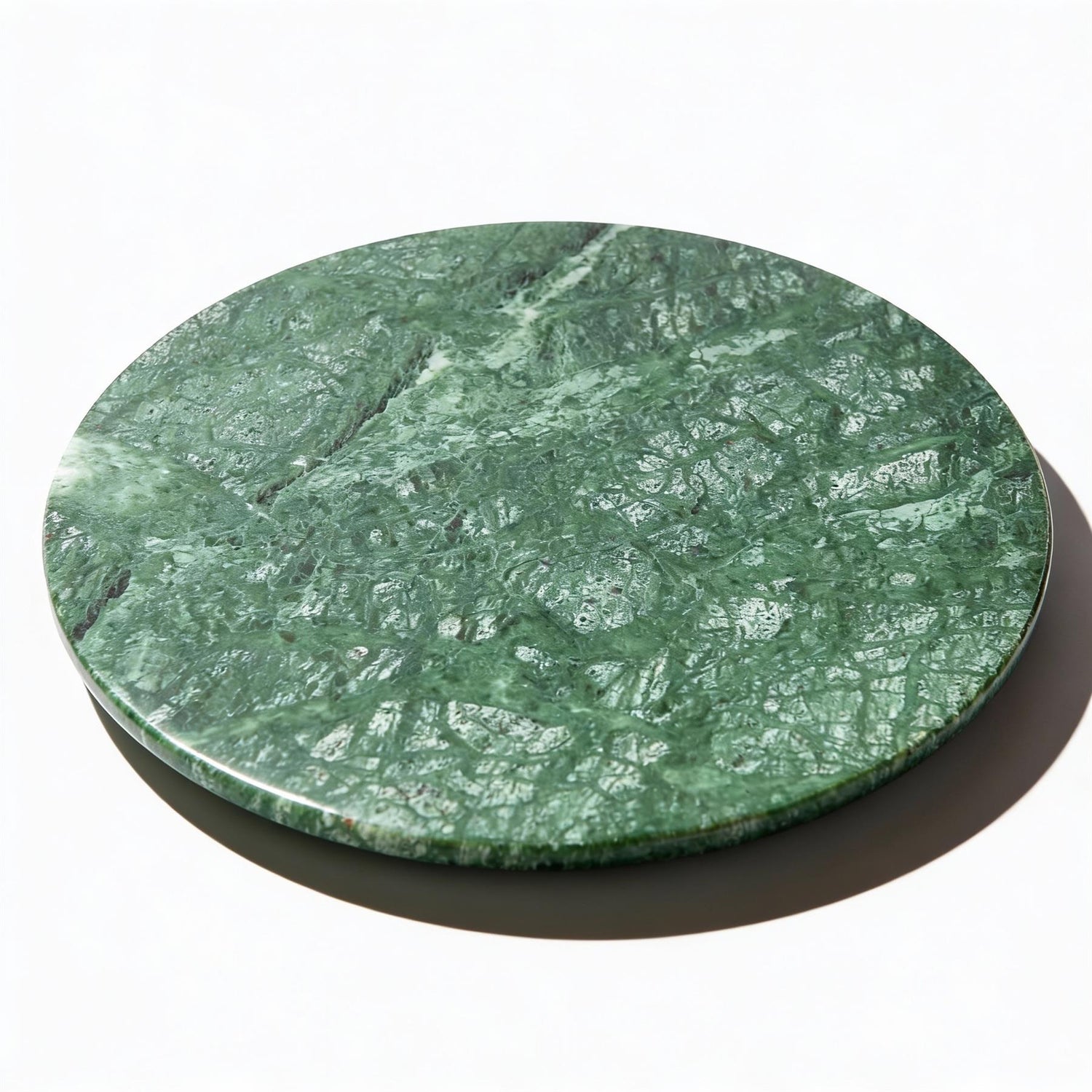 Marble Serving Board - 33cm - Green