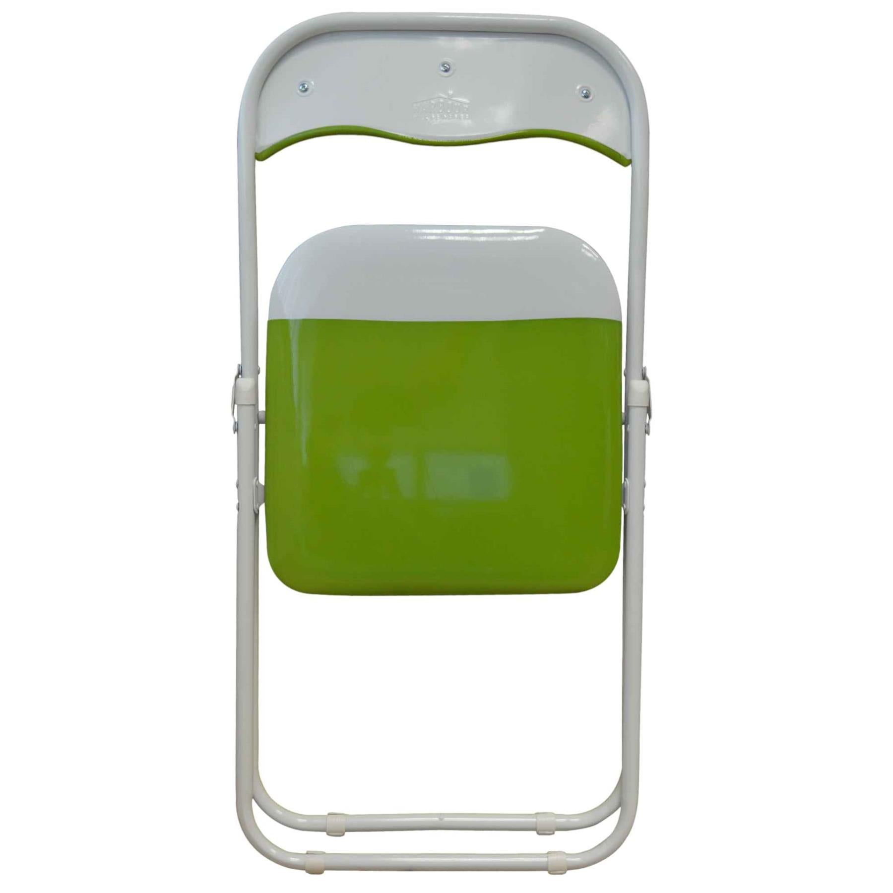 Green Wave Padded Folding Chair - Pack of Six