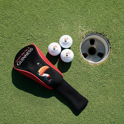 Guinness Toucan Golf Club Head Cover - Black