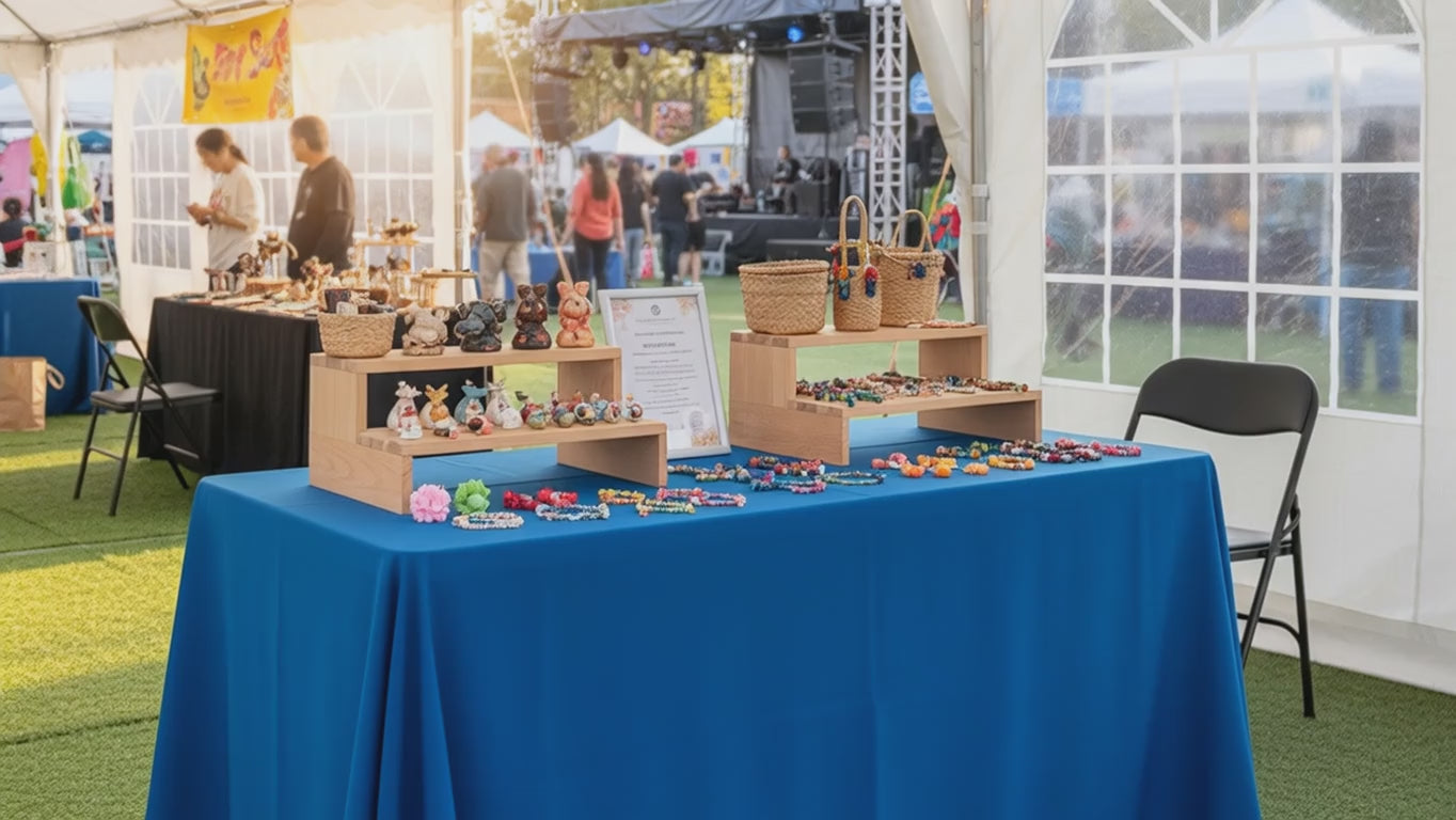 Black Folding Table Video